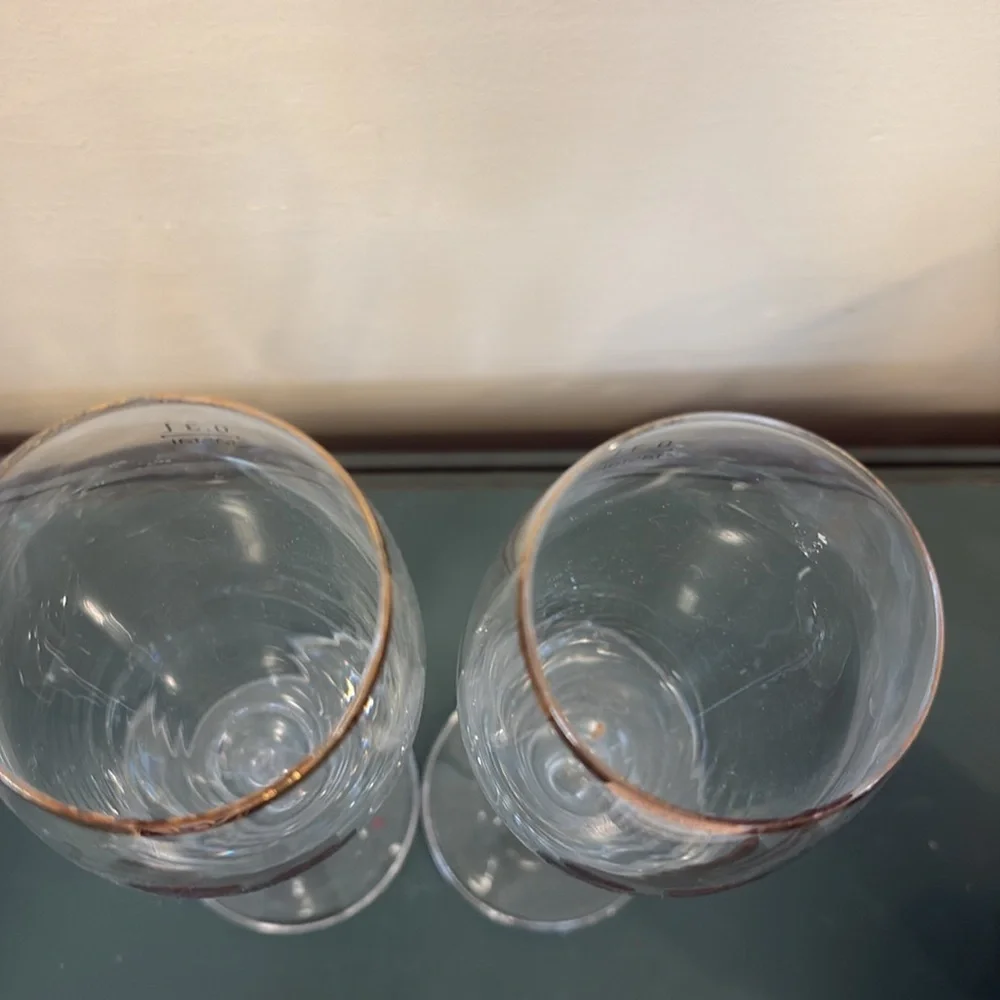 Vintage Radeberger Pilsner Tulip Beer Glasses- Set of 2